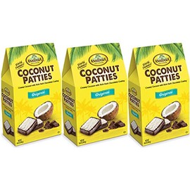 Anastasia Confections Coconut Patties Classic Original, 10.6 Oz. Box (Original, 3-Pack)
