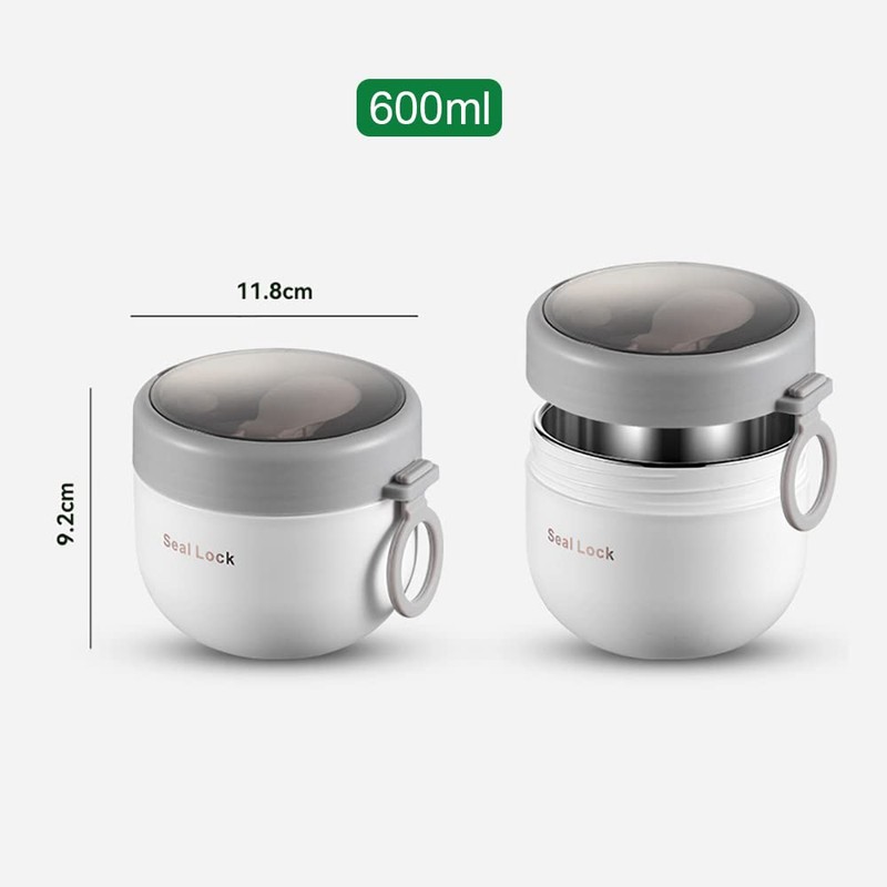 Lunch Box Thermal Food Flask Stainless Steel Insulated Food Soup