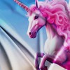 Unicorn Flag Banner - Pink Funny Flag - 110Den polyester