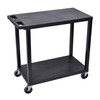 Luxor - 32" x 18" Cart - Two Flat Shelves