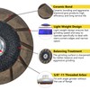 HONGUIS 5 inch Concrete Grinding Cup Wheel,5/8"-11 Arbor Ceramic Bond