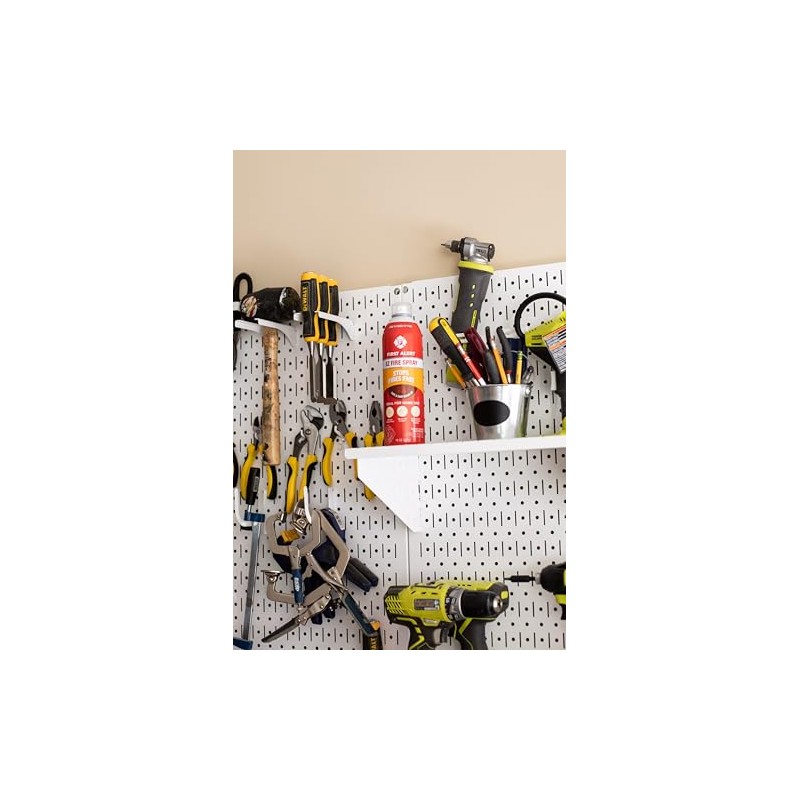 FIRST ALERT EZ Fire Spray, Extinguishing Aerosol Spray, AF400 Red