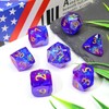 XENOLU DND Dice Set, Diamond Cut Sharp Edge Polyhedral Resin