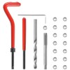 CENPEK 15pcs M12 x 1.25 Thread Repair Kit, Car Helical