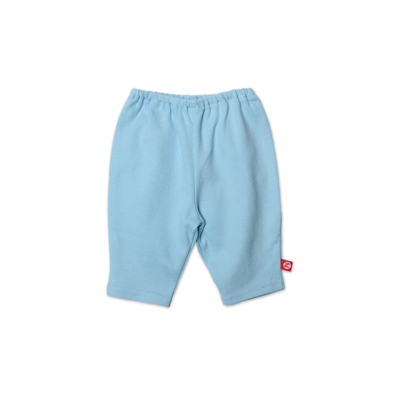 Zutano Solid Organic Legging, Blue, Nb