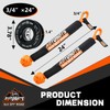 AUTOBOTS Soft Shackle 3/4in X 24in Soft Shackle Recovery Kit(2pk),