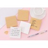 VOANZO 10pcs Small Square Sticky Notes 7.5 x 7.5cm Creative