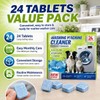 Enzyme Washing Machine Cleaner Tablets for Pet Owners, [2X Power]