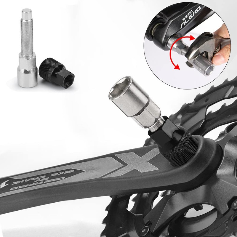 oumuik Bicycle Crank Puller and Bottom Bracket Tool, Bicycle Crank