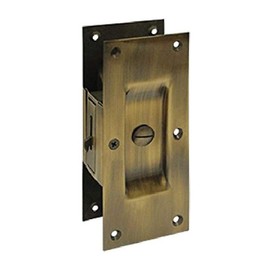 Deltana SDL60U5 Privacy 6-Inch Decorative Pocket Lock