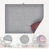 UIUPRO Boho Dish Drying Mat,Persian Original Tribal Drying Rack Pad