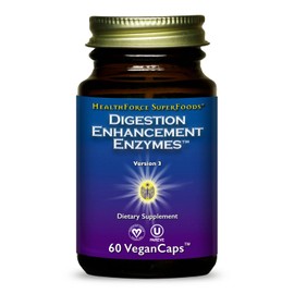 HEALTHFORCE SUPERFOODS Digestion Enhancement Enzymes - 60 VeganCaps