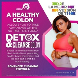 hibody Detox and cleance colon by Hibody fast results 100% natural producto original