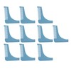 10PCS Beard Shaper Template L Shape Prevent Static Beard Shaping