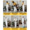 YIBER Hazmat Suit Disposable Coverall | Full Body Painters Suit