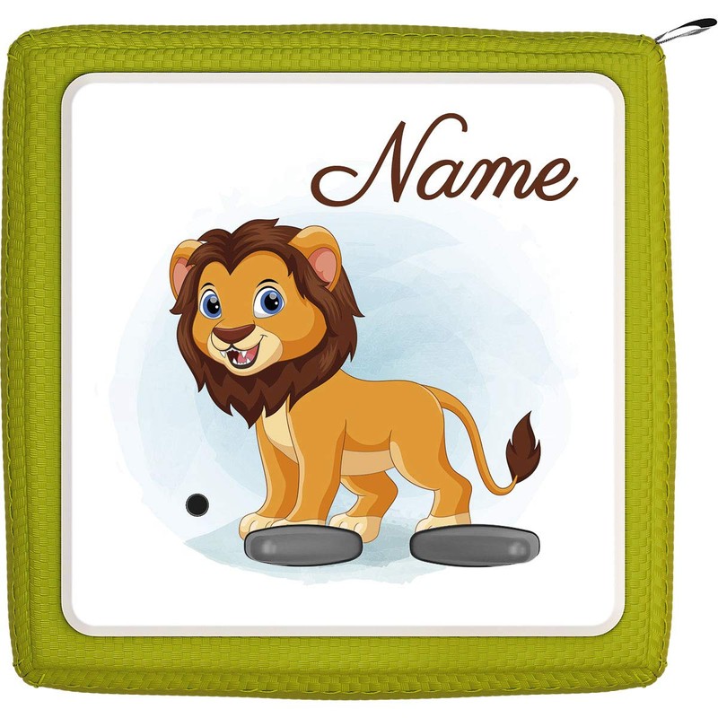 Coverlounge® Protective film suitable for the Toniebox with name, lion