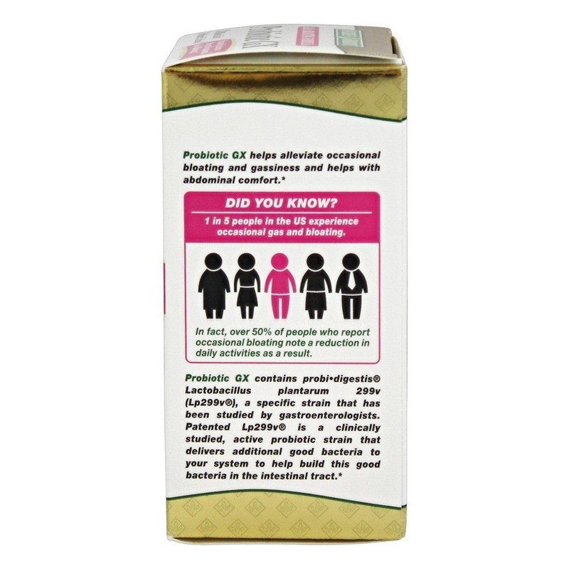 Nature's Bounty Probiotic GX Gas & Bloating Formula, Capsules 25