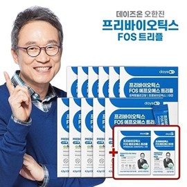 Days On 데이즈온 오한진 프리바이오틱스 FOS 트리플 11+1박스(4.3gx30포x12박스/12개월)+ Dayzon Oh Hanjin Prebiotics FOS Triple 11+1 Box (4.3g x 30pouches x 12 boxes/12 months) +