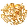TRIXES 100PC Brooch Pins – Safety Clasp with Back Bar