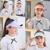 YiyiLai Seamless Sun Visor, Kids, Girls, Cap, Boys, Lightweight, UV