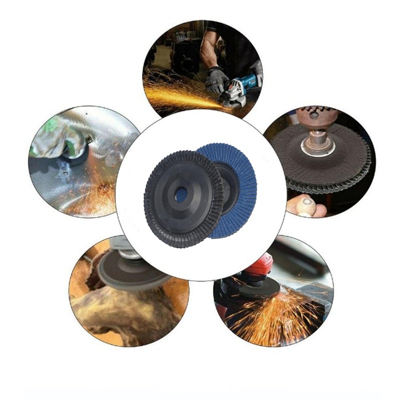 WOMGF Flap Discs Diameter 76 mm x 10 mm Grit