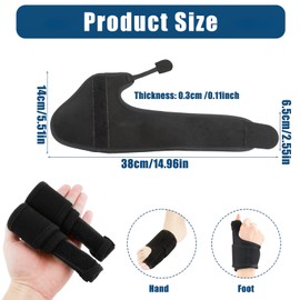 1 Paar Hallux Valgus Korrektur Schiene, Trennen Sie Ihre Zehen Effektiv für Zehenspreitze, Atmungsaktiv und Rutschfest Hallux Valgus Zehenspreizer, Großzehenrichter, Leicht und Frei Einstellbar