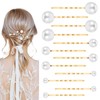 Nogeqi Pack of 12 Hair Pins Wedding Bridal Hair Accessories