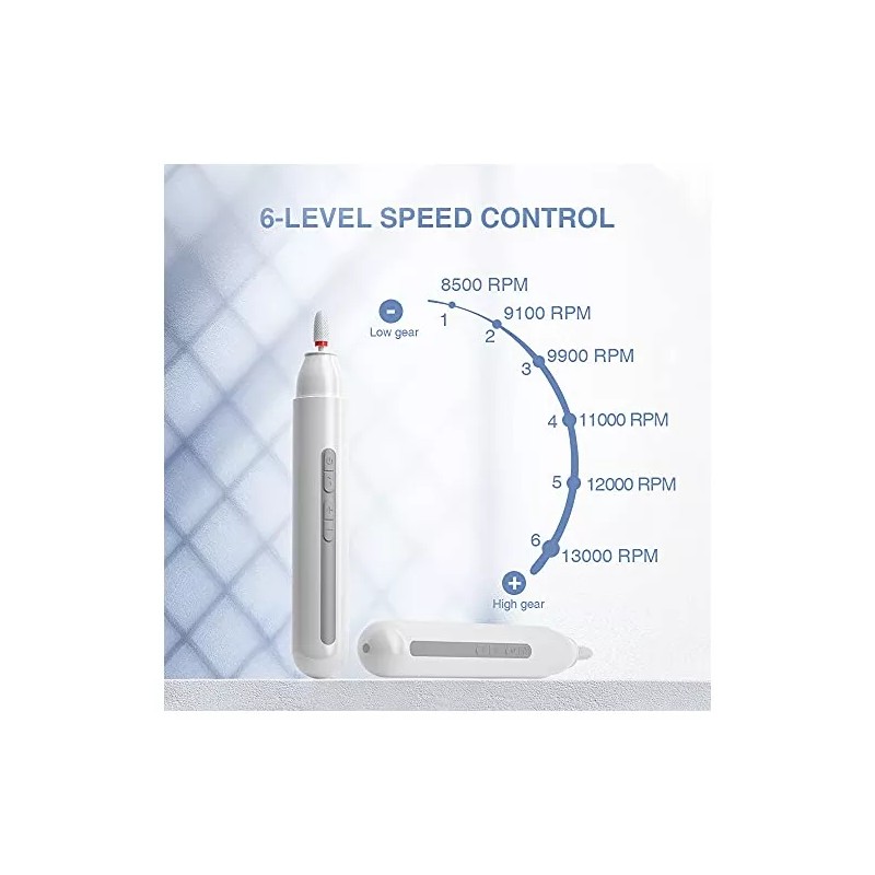 TouchBeauty Pulidora De Uñas Eléctrica Inalámbrica, Touchbeauty - Para