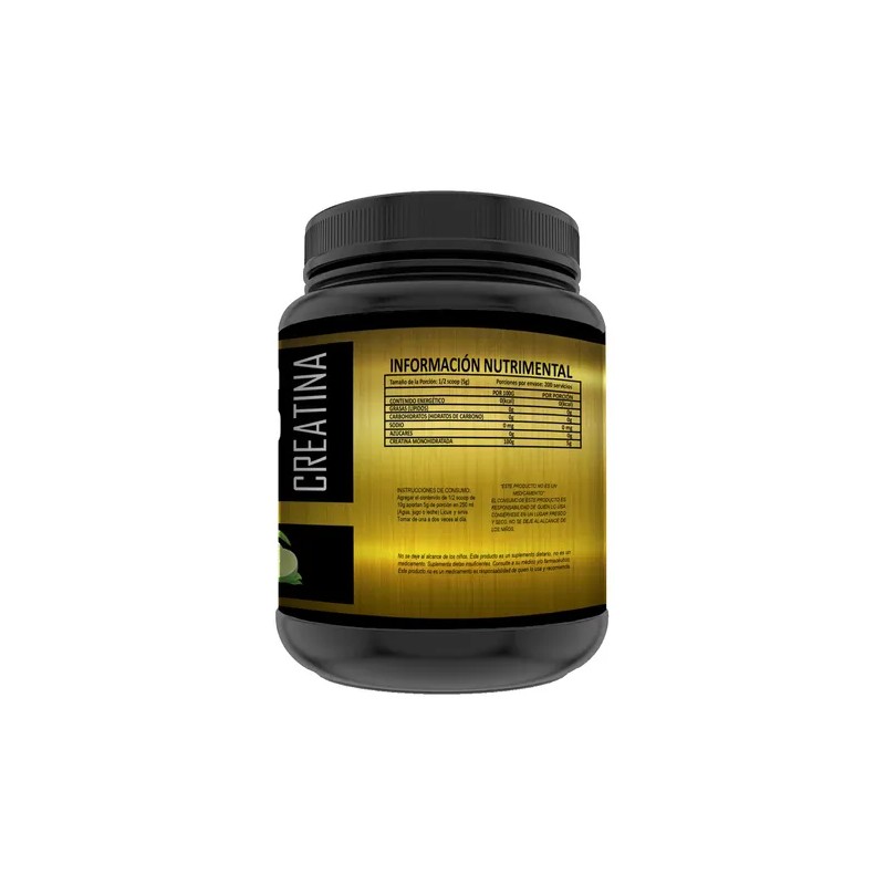 Creatina Monohidratada 1kg En Polvo Golds Protein 200servis