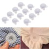 JZK 12 x Bettdeckenhalter Bettdecken-Clips, Bett Decken Clips Bettbezug Clips