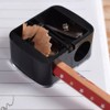 Cosmetic Pencil Sharpeners Lip Liner Sharpener Eyeliner Sharpener 2 Holes
