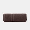 Brentfords Hand Towels for Bathroom Dark Brown, 100% Cotton Hand