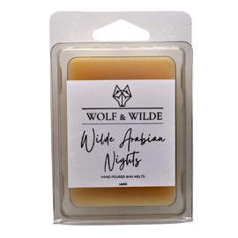 Wilde Arabian Nights Aromatherapy Soy Wax Melts 100g. Pack of 6 Blocks. Highly Scented Wax Tarts Handmade in Yorkshire by Wolf & Wilde