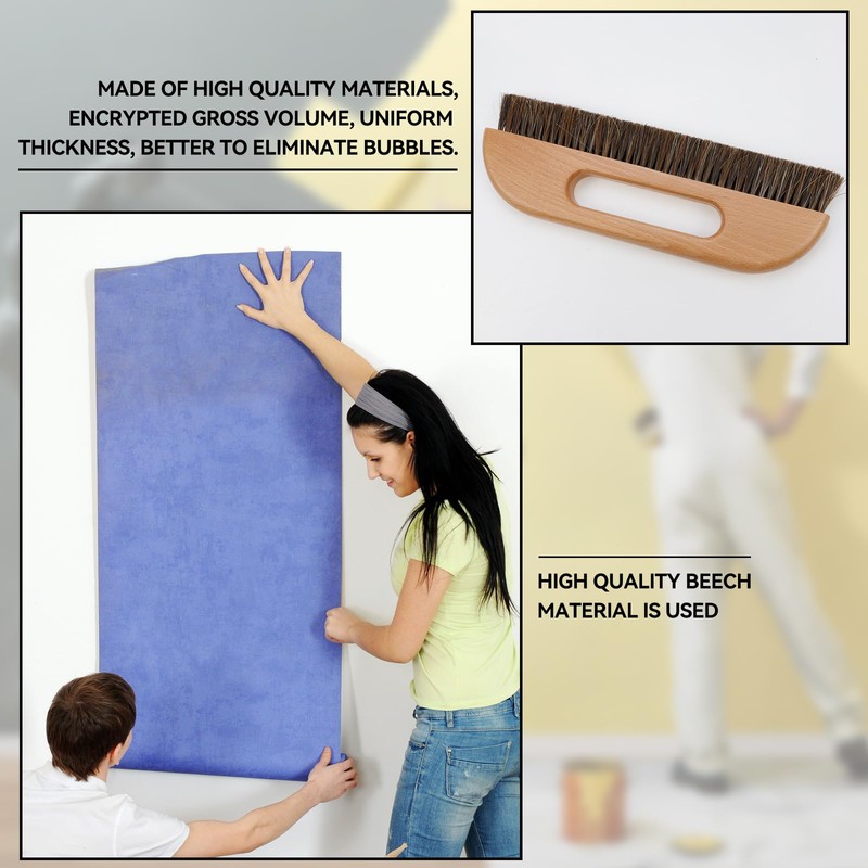 KUMGROT Wallpaper Smoothing Brush Wallpaper Paste Hair Wallpapers Brush Tool