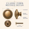 Antique Brass Cabinet Knobs and Drawer Pull Handles, Vintage Zinc