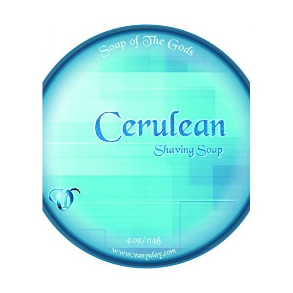 Cerulean Natural Shaving Soap Nourishing with Shea Butter 4.0 oz