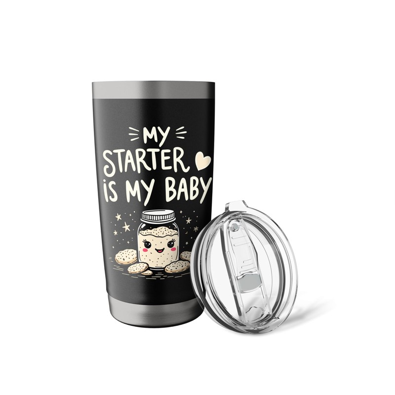 Starter Bread Baking Bakery Sourdough Starter Baker Stainless Steel Insulated