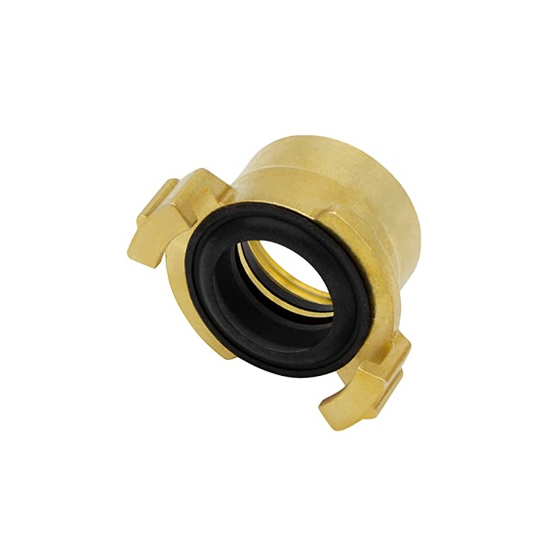 Variosan Geka System plain brass quick coupling female thread