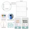 Dry Erase Wall Calendar 3 Month Calendar - Blank Undated