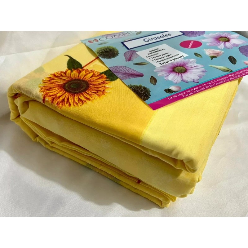 Competition Juego De Sábanas Girasoles Matrimonial Competition