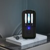 Portable UV Light Tool ABS Black Rechargeable Built In Battery