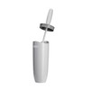 Croydex Plastic Toilet Brush White & Grey