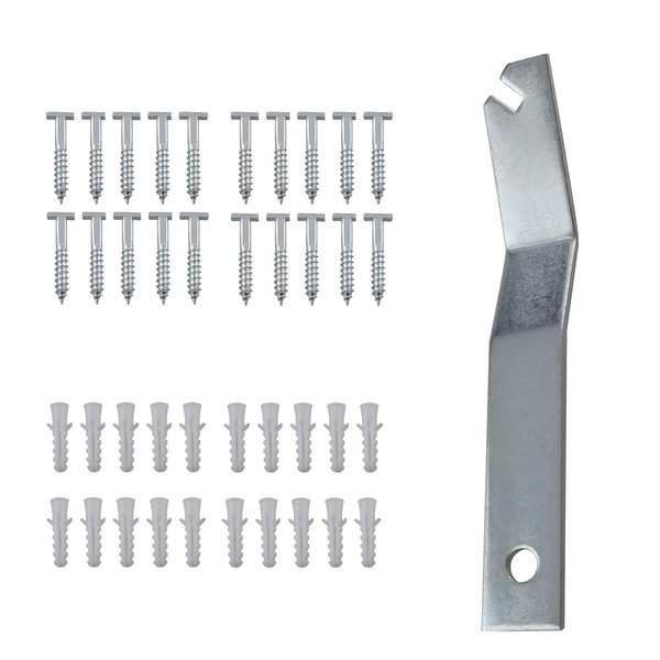 JianLing Security T Screw with Wrench T-Screws Picture Frame Locking