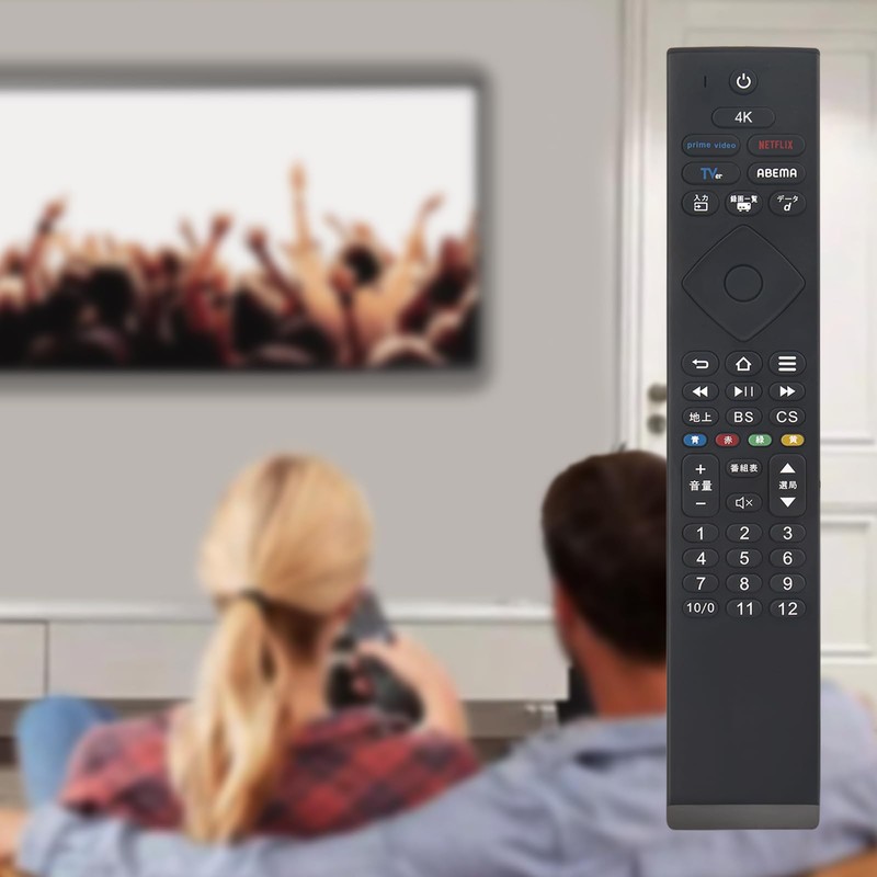 WINFLIKE Replacement Remote Control FRM-200TVS FRM-201TV Compatible with FUNAI LCD