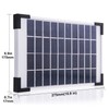 5W Solar Air Pump Bubbler for Fish Pond, 1 or