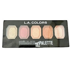 L.A. Colors Shimmer On Eyeshadow Paltt Beam Me Up, 1 Count