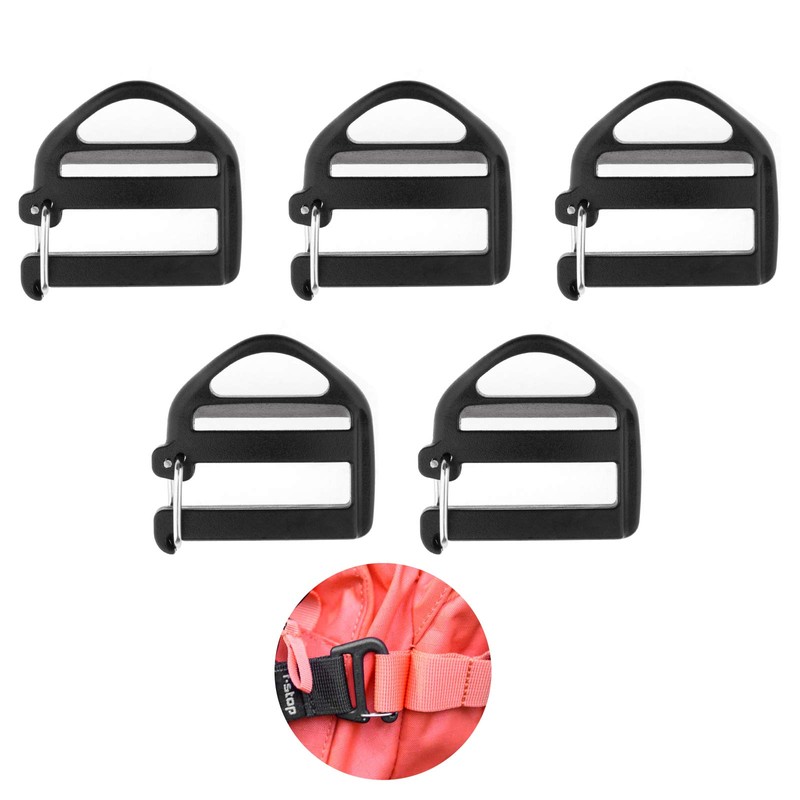 5 pcs Plastic Buckle for Webbing/Backpack Strap
