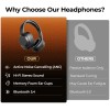 Wireless Noise Cancelling Over-Ear Bluetooth Headphones with HiFi Audio Deep