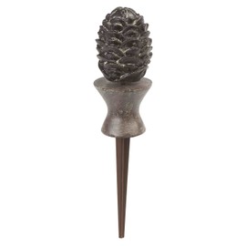 Liberty Garden 615 Decorative Pine Cone Garden Hose Guide - Bronze