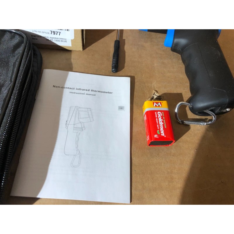 BTMETER BT-1800 High Temperature Infrared Thermometer IR Handheld Temp Gun,-50C~1800C
